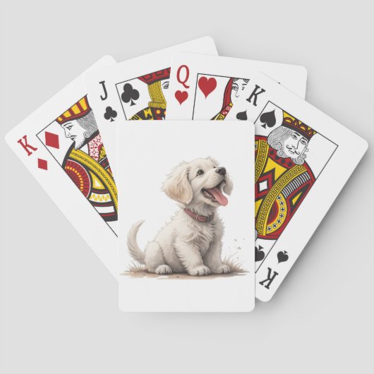 puppy pokerkaarten (Achterkant)