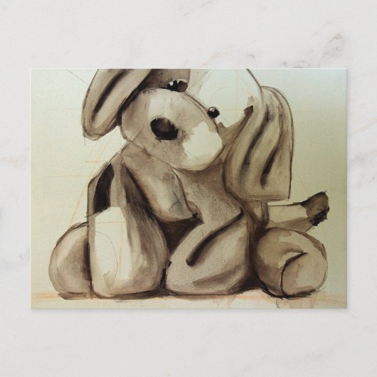 Puppy Postcard Briefkaart (Voorkant)