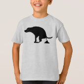 Puppy Potty poeping Dog Fun & Schattige T-shirt (Voorkant)