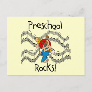 Puppy Preschool Rocks Tshirts en Gifts Briefkaart