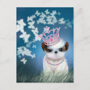 Puppy Princess Briefkaart