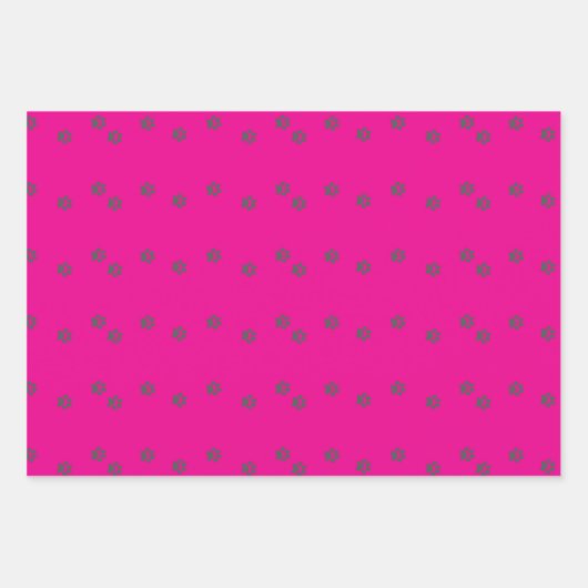 Puppy Prints 2025 Inpakpapier Vel (Voorkant 2)