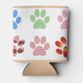 Puppy Prints Blikjeskoeler (Voorkant)