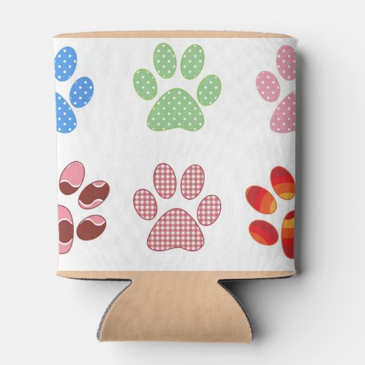 Puppy Prints Blikjeskoeler (Achterkant)