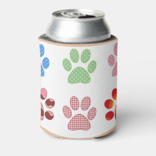 Puppy Prints Blikjeskoeler (Blikje Achterkant)