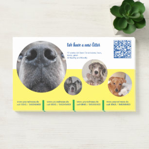 Puppy Promotie Notities Blok Post-it® Notes