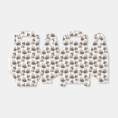 Puppy Pugs | Unicorn-patroon overbrengen Bedankdoosjes (Uitgevouwen)