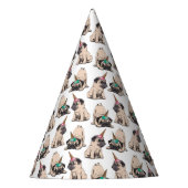 Puppy Pugs | Unicorn-patroon overbrengen Feesthoedjes (Voorkant)