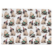 Puppy Pugs | Unicorn-patroon overbrengen Groot Cadeauzakje (Achterkant)