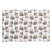 Puppy Pugs | Unicorn-patroon overbrengen Kussensloop (Voorkant-Rechts)