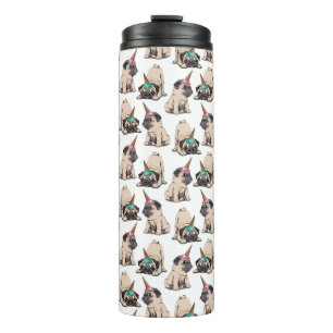 Puppy Pugs   Unicorn-patroon overbrengen Thermosbeker