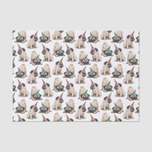 Puppy Pugs   Unicorn-patroon overbrengen Tissuepapier
