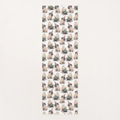 Puppy Pugs | Unicorn-patroon overbrengen Yogamat (Voorkant)