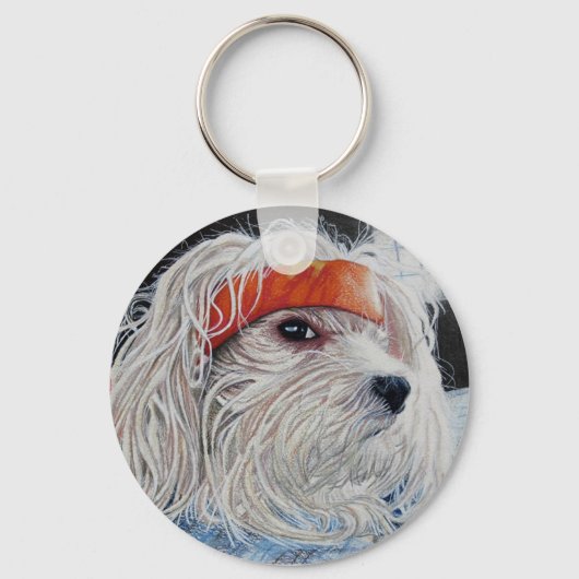 Puppy Punk Sleutelhanger (Voorkant)