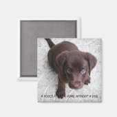 Puppy Quote Magneet (Voorkant / Achterkant)