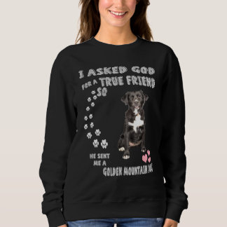 Puppy Quote mam Papa Costume Golden Mountain Dog Trui