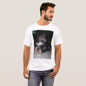 puppy raspberry *personalize* t-shirt (Voorkant volledig)