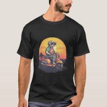 Puppy Ride a Scooper T-shirt
