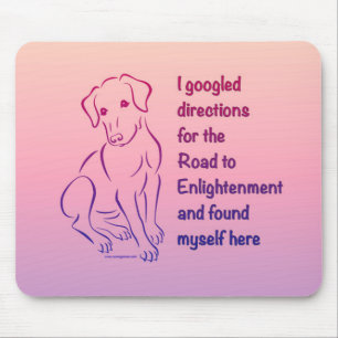 Puppy Road tot Verlichting Muismat