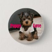 Puppy Ronde Button 5,7 Cm (Voorkant)