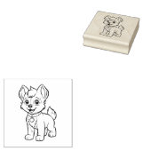 Puppy Rubberstempel (Gestempeld)