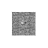 Puppy Ruimteschip Stempel (Afrduk)