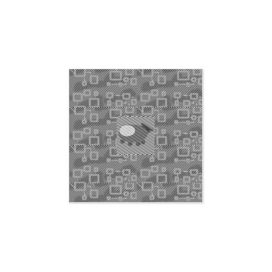 Puppy Ruimteschip Stempel (Afrduk)