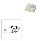 Puppy’s hondjes rubberstempel (Gestempeld)