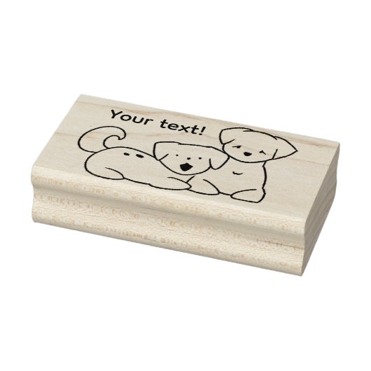 Puppy’s  rubberstempel (Stempel)