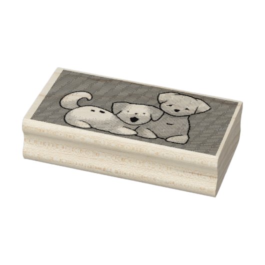 Puppy’s  rubberstempel (Stempel)
