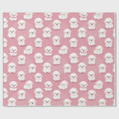 Puppy schattigheid Overload: Bichon Frise Delight Cadeaupapier (Vlak)
