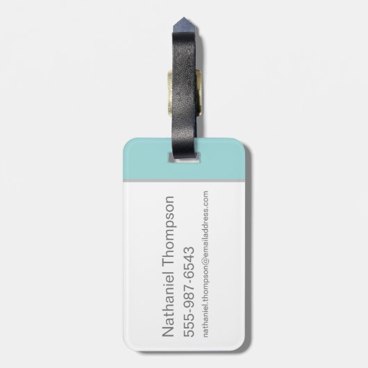 Puppy Scooby-Doo "Eat, Sleep, Play, Repeëren" Bagagelabel (Achterkant verticaal)