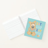 Puppy Scooby-Doo "Eat, Sleep, Play, Repeëren" Notitieboek (Binnen)