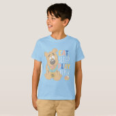 Puppy Scooby-Doo "Eat, Sleep, Play, Repeëren" T-shirt (Voorkant volledig)