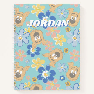 Puppy Scooby-Doo Flower Pattern Notitieboek