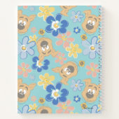 Puppy Scooby-Doo Flower Pattern Notitieboek (Achterkant)