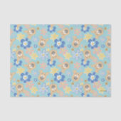 Puppy Scooby-Doo Flower Pattern Tissuepapier (Voorkant)