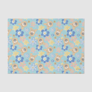 Puppy Scooby-Doo Flower Pattern Tissuepapier