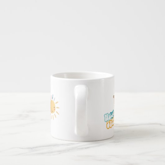 Puppy Scooby-Doo "Hallo Sunshine" Espresso Kop (Achterkant)