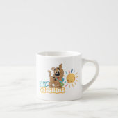 Puppy Scooby-Doo "Hallo Sunshine" Espresso Kop (Rechts)