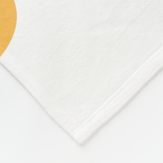 Puppy Scooby-Doo "Hallo Sunshine" Fleece Deken (Hoek)