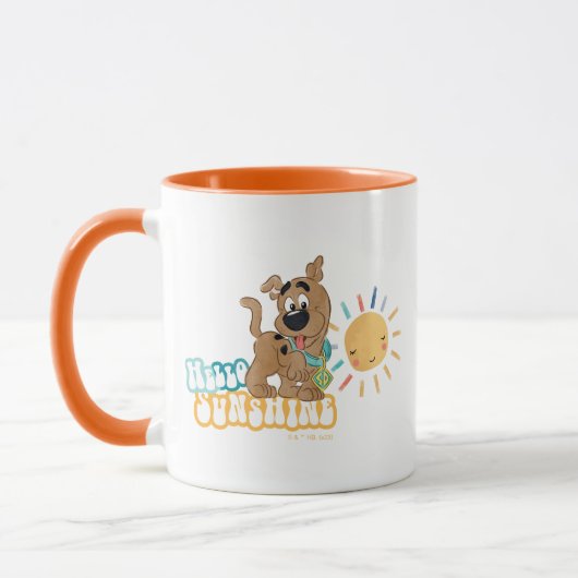 Puppy Scooby-Doo "Hallo Sunshine" Mok (Links)