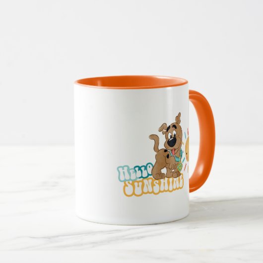 Puppy Scooby-Doo "Hallo Sunshine" Mok (Voorkant rechts)