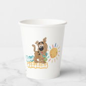 Puppy Scooby-Doo "Hallo Sunshine" Papieren Bekers (Voorkant)