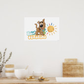 Puppy Scooby-Doo "Hallo Sunshine" Poster (Keuken)