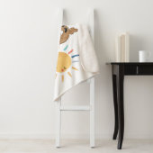 Puppy Scooby-Doo "Hallo Sunshine" Sherpa Deken (In situ)