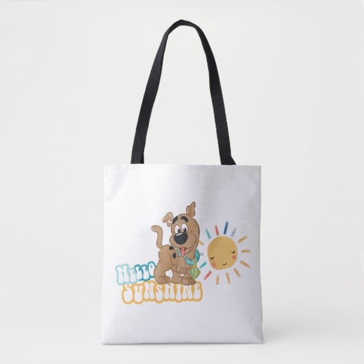 Puppy Scooby-Doo "Hallo Sunshine" Tote Bag (Voorkant)