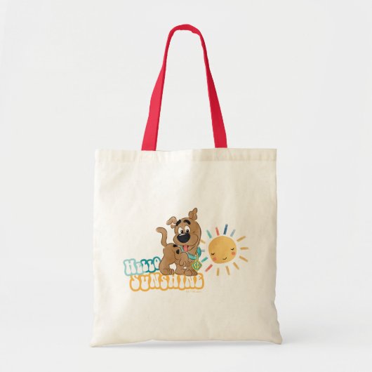 Puppy Scooby-Doo "Hallo Sunshine" Tote Bag (Voorkant)