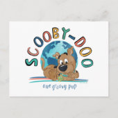 Puppy Scooby-Doo "One Groovy Pup" Briefkaart (Voorkant)
