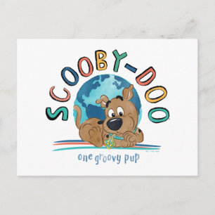 Puppy Scooby-Doo "One Groovy Pup" Briefkaart